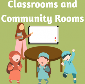 Classrooms and Community Rooms