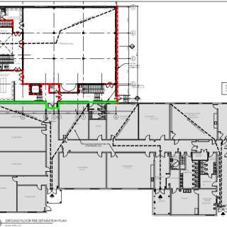 New building plan drawing